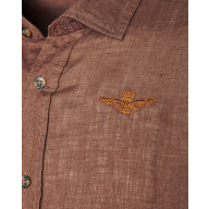 Aeronautica Militare hør skjorte til mænd