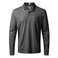 Langærmet poloshirt til mænd fra Belika