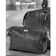 Bon Gout læder toilet taske