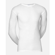 jbs t-shirt til mænd langærmet hvid