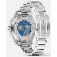 Montblanc ur. 1858 GMT. Blå skive.