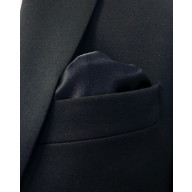 pyntetørklæde til brystlomme, sort