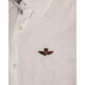 Aeronautica Militare hør skjorte. Italy. Hvid.