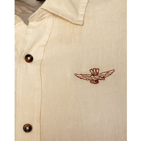 Aeronautica Militare hør skjorte til mænd