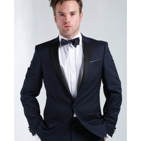 cerruti smokingjakke til mænd midnight blue