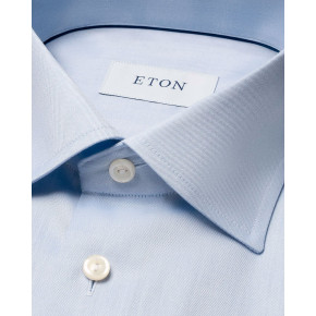 Eton skjorte. Contemporary fit. Lysblå.