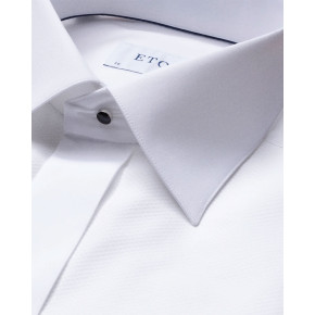 Eton smoking skjorte. Slim fit. Hvid