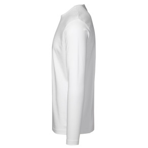 langærmet t-shirt til mænd hvid