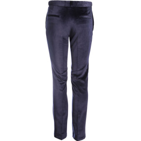 velour bukser til mænd navy