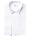 Eton smoking/kjole skjorte. Hvid