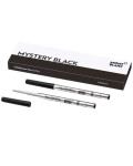 Montblanc 2 stk Ballpoint refill. Mystery Black. Medium.
