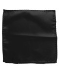 pyntetørklæde til brystlomme, sort